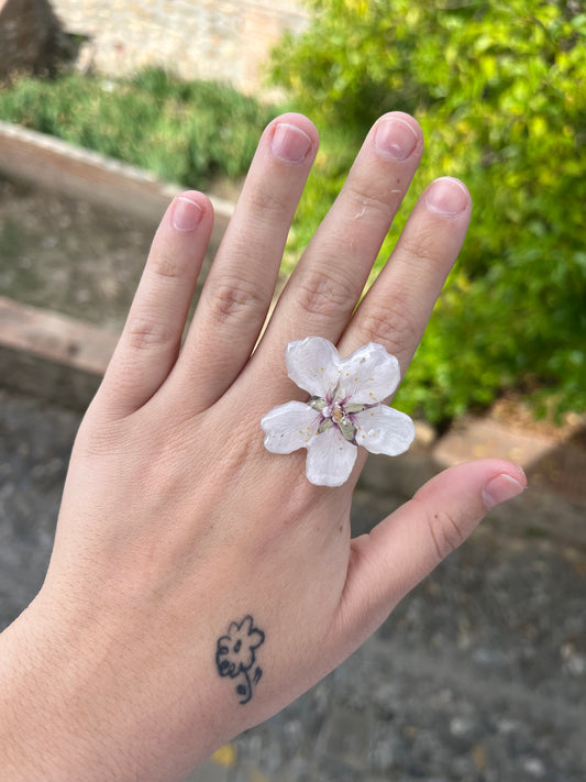 Flor de almendro: anillo