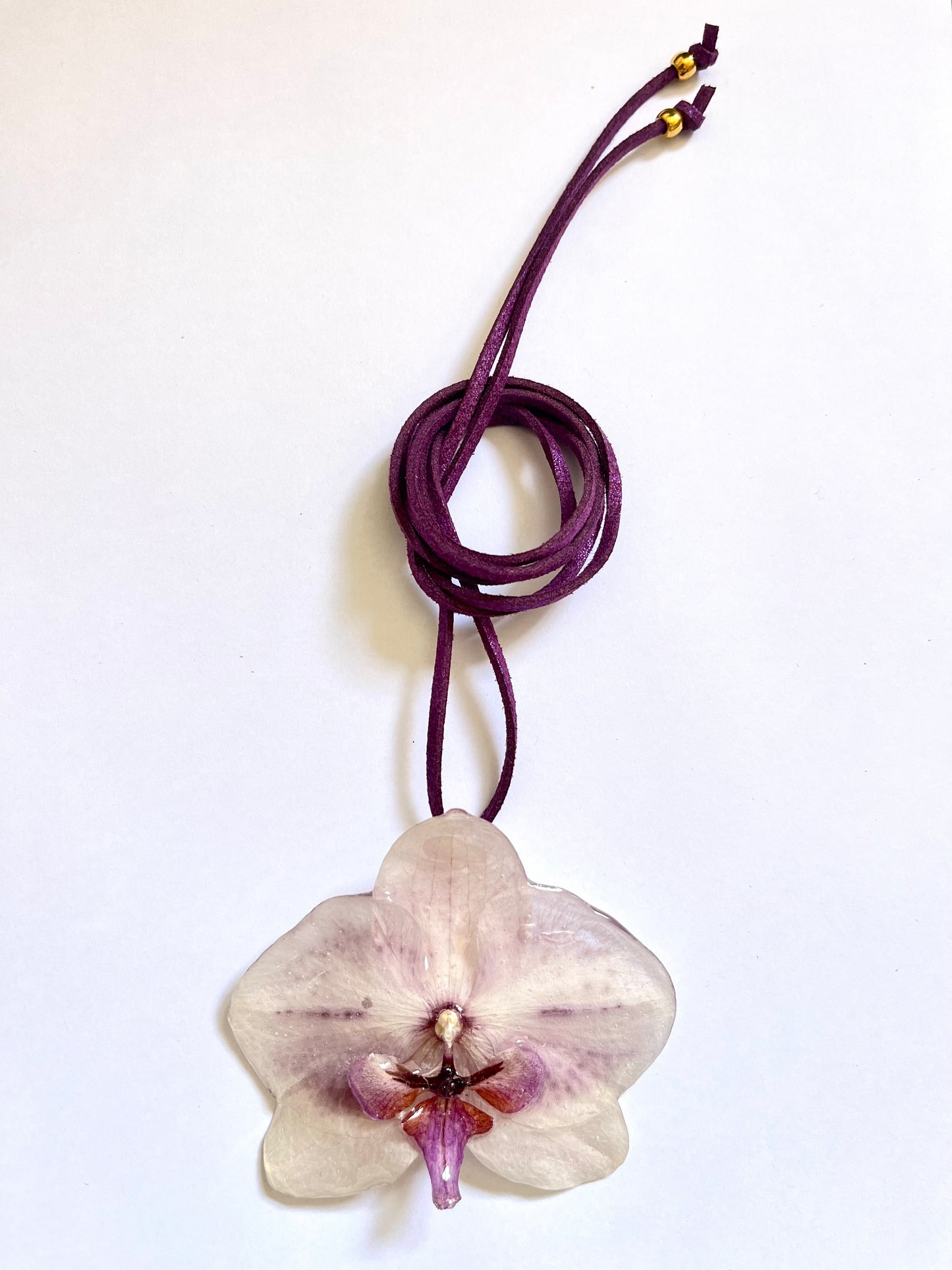 Orquídea: collar