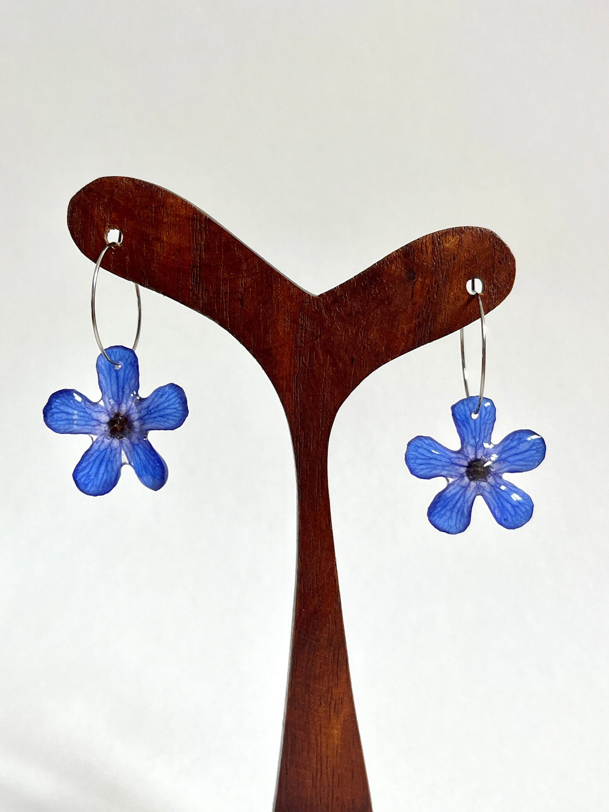 Flor silvestre, pendientes