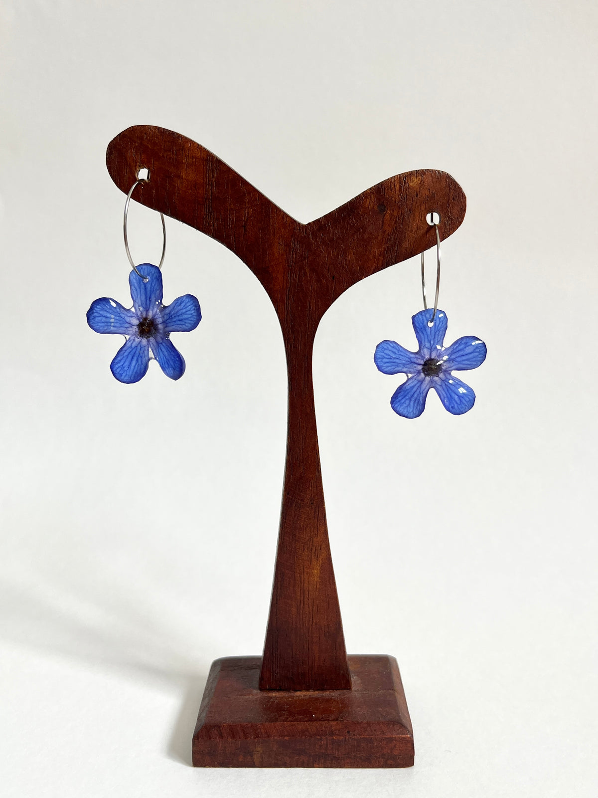 Flor silvestre, pendientes